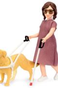 Lundby - Docka med blindkäpp och hund - Leksaker & tillbehör - Från Ho...