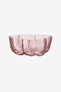Kosta Boda - Skål Crackle H 11Cm - Rosa - Skålar - Från Homeroom