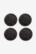 Skinnwille - Sittplätt rund Curly 4-pack - Grå - Sittdynor - Från Home...
