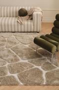 &Home - Ryamatta Alba Stone - Beige - Lugg & ryamattor - Från Homeroom