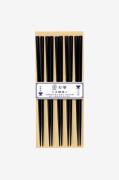 Kawai - Ätpinnar Kawai 5-pack Nuritate - Brun - Bestick - Från Homeroo...