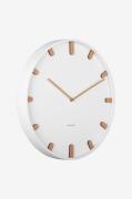 Karlsson - Väggklocka Grace - Vit - Väggklockor & bordsur - Från Homer...