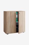 VCM - Kontorsskåp Lona L med gångjärnsdörrar - Flerfärgad - Skåp - Frå...