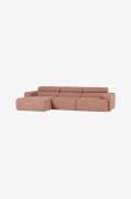 WOOOD - Novi Chaise Longue-soffa vänster - Brun - Soffor - Från Homero...