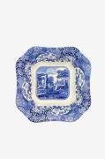 Spode - Fyrkantig salladsskål 23,5 cm Blue Italian - Blå - Skålar - Fr...