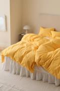 &Home - Påslakanset Heaven i bomull, 2 delar - Gul - Påslakanset - Frå...