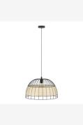 EGLO - Takpendel Anwick Black /Rattan 500 mm - Svart - Takpendlar - Fr...