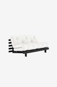 Karup - Roots Bäddsoffa 160 - Svart - Bäddsoffor - Från Homeroom