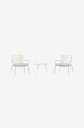 Venture Home - Mykonos Lounge Set - Beige - Loungemöbler - Från Homero...
