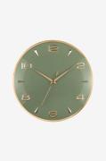 Karlsson - Väggklocka Sienna Glow - Grön - Väggklockor & bordsur - Frå...