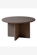 Håum - City Soffbord Ø80 - Brun - Soffbord - Från Homeroom