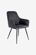 House Nordic - Matstol Harbo, 2-pack - Svart - Stolar - Från Homeroom
