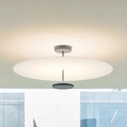 Vibia Flat LED-taklampa 2 lampor Ø 90 cm vit