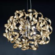 Metallux Gold - hänglampa med bladguld, 50 cm