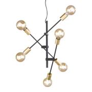 Trio Lighting Minimalistiskt utformad pendellampa Cross