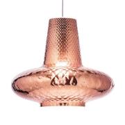 AILATI Hänglampa Giulietta 130 cm roséguld metallic