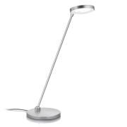 Knapstein LED-bordslampa Thea-T, matt nickel