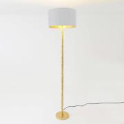 Holländer Golvlampa Cancelliere Rotonda silk vit/guld