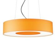 Hufnagel LED-pendellampa Donut dimbar 22 W orange