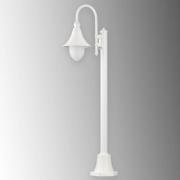 LCD Miranda väglampa, vit