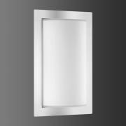 LCD LED-utomhusvägglampa Luis, rostfritt stål, rörelsevakt