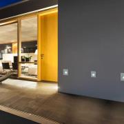 Mantra Iluminación Aspen LED-inbyggnadslampa, kupa, kantig, vit