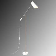 Northern Birdy retro golvlampa vit