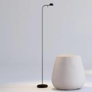 Vibia Pin 1660 LED-golvlampa, 125 cm, svart