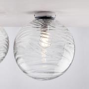 Eco-Light Taklampa Nereide, glas klart