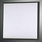 Fabas Luce LED-taklampa Desdy, 30 x 30 cm, IP54, svart