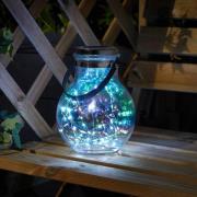 SMART GARDEN LED-solcellslampa Firefly Opal, 2-pack, IP44