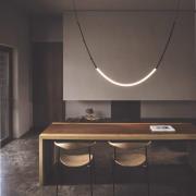 Karman Leda LED-hänglampa 100x300cm IP20 svart