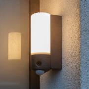 LUTEC connect LED-utomhusvägglampa Pollux kamerasensor