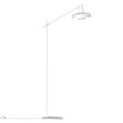 GRUPA Arigato Palace golvlampa, dubbelarmad, vit
