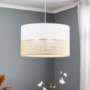 TK Lighting Linobianco pendellampa med jute