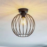 HELAM Taklampa Cumera med öppen kulskärm, Ø 24 cm