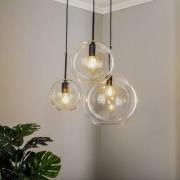 Nowodvorski Lighting Sphere pendellampa, tre lampor