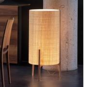 Carpyen Golvlampa Greta, naturfiber/ek, höjd 90cm