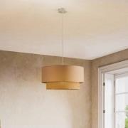 Duolla Hänglampa Boho Ø 45 cm 1-lampa cappuccino/jute