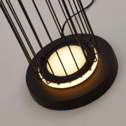 Searchlight LED-golvlampa Cage i burdesign