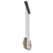 Zambelis Hänglampa 22143 4 lampor 105 cm guld/krom