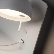 Bover Beddy A/03 LED-vägglampa vit spot höger