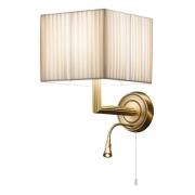 Cremasco Imperial vägglampa med LED-läslampa