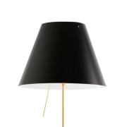 Luceplan Costanza golvlampa D13t, mässing/svart