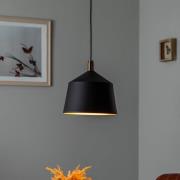 Opviq Saglam 3720 hänglampa 1 lampa Ø25cm svart/guld