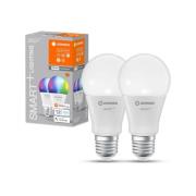 LEDVANCE SMART+ WiFi E27 9W Classic RGBW set om 2