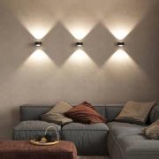 Top Light Puk Maxx Wall, LED, klara linser, matt svart