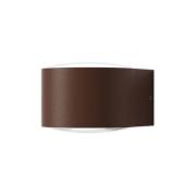 LOOM DESIGN Frey LED-vägglampa IP65 1x6W corten