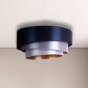 Euluna Taklampa Trio Ø 60 cm, navy/silver/vit/guld