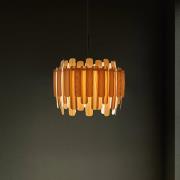 LZF LAMPS LZF Maruja pendellampa i trä, bok